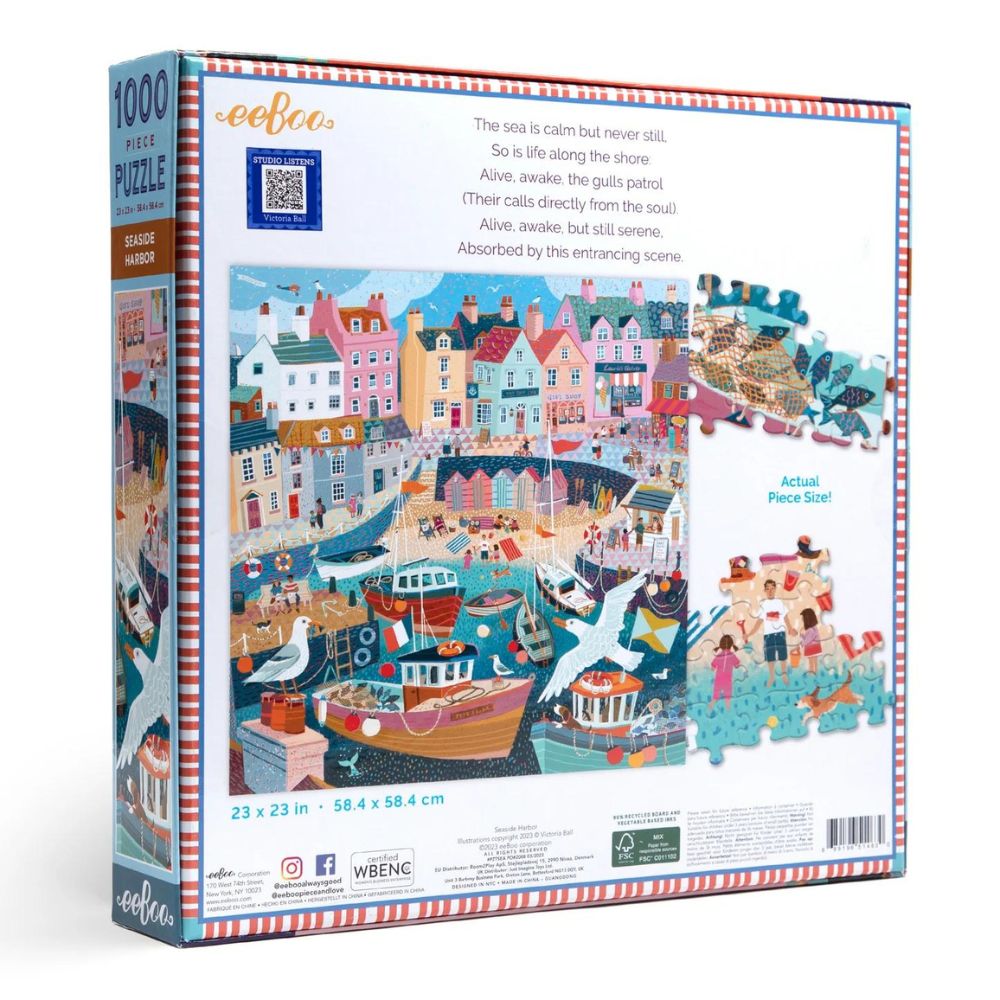 Seaside Harbour 1000 piece puzzle