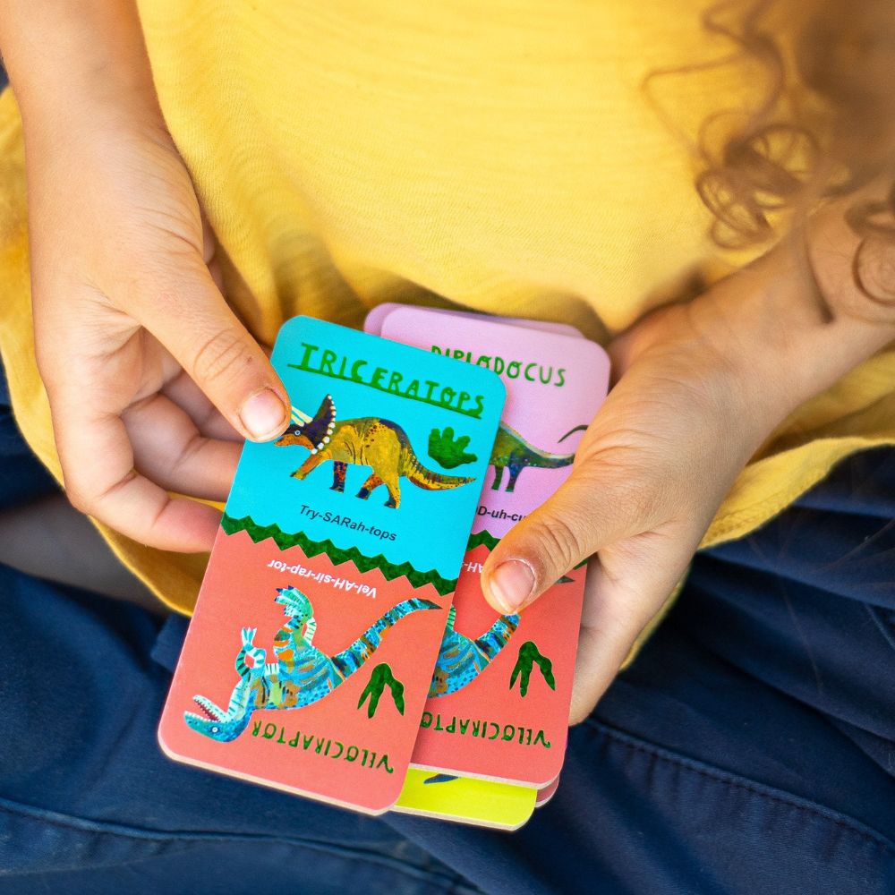 Eeboo Giant Shiny Dinosaur Dominoes