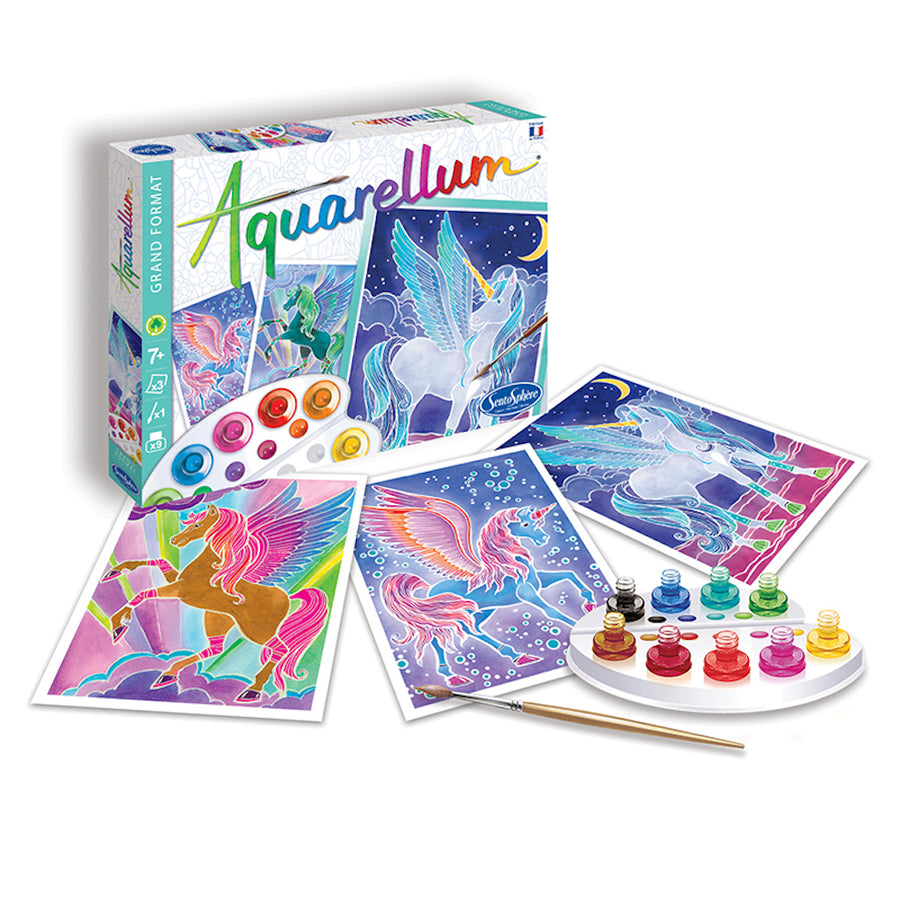 Aquarellum Painting Kit for Kids - Pegasus