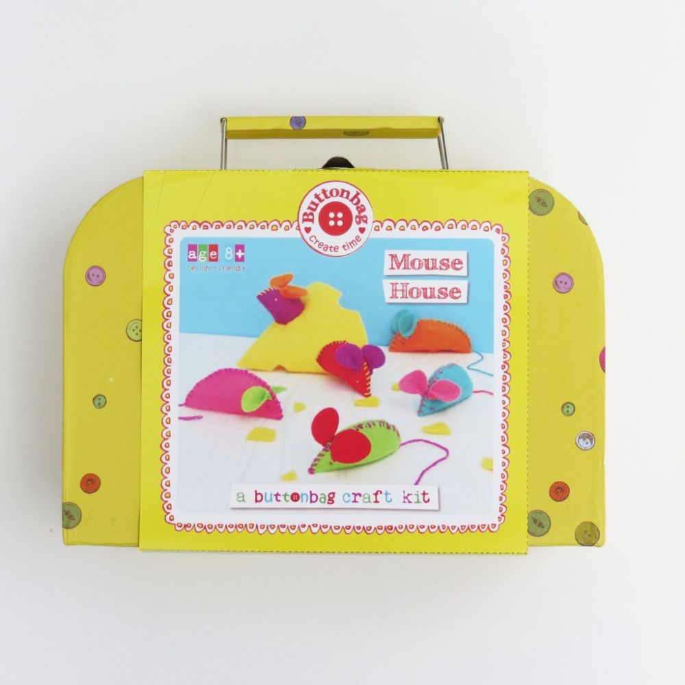 Buttonbag Mouse House Sewing Kit