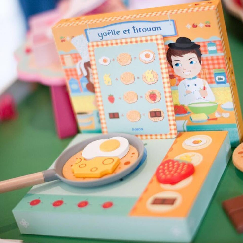Toy pancake shop