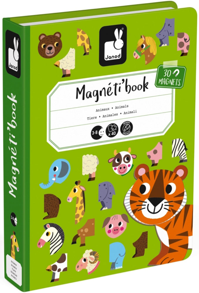 Janod Animals Magneti' Book