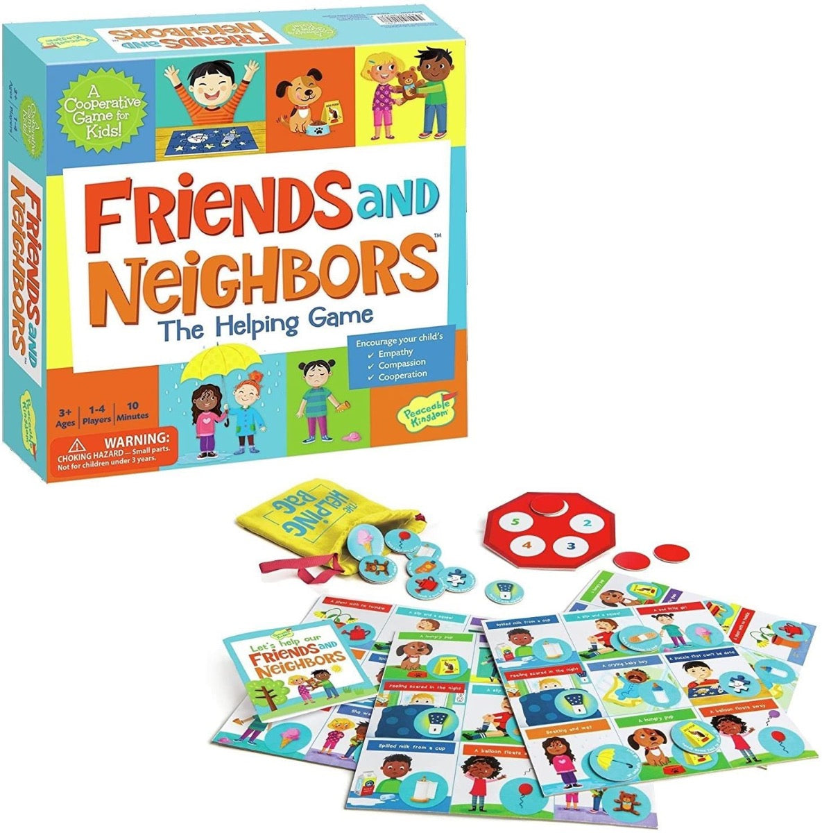 Peaceable Kingdom Friends & Neighbours Game - A Cooperative Game for Kids