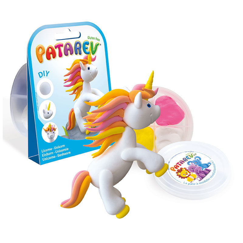 Unicorn modelling clay patarev