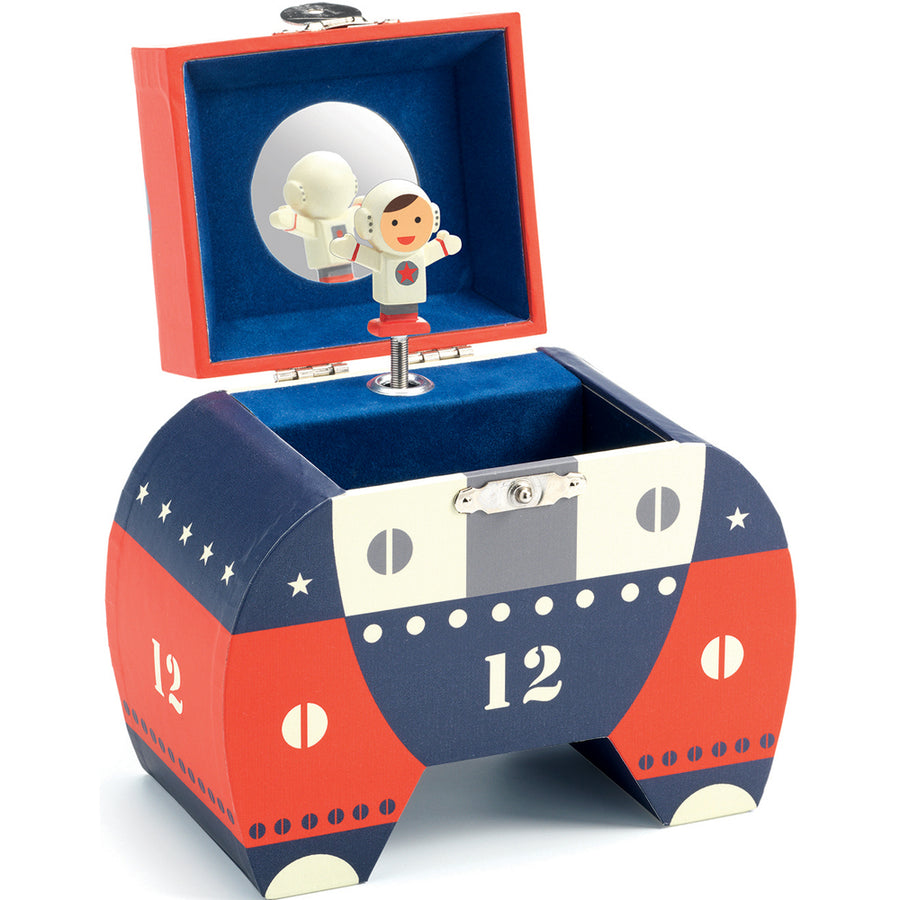 Djeco Musical Boxes - Polo 12 Space Rocket