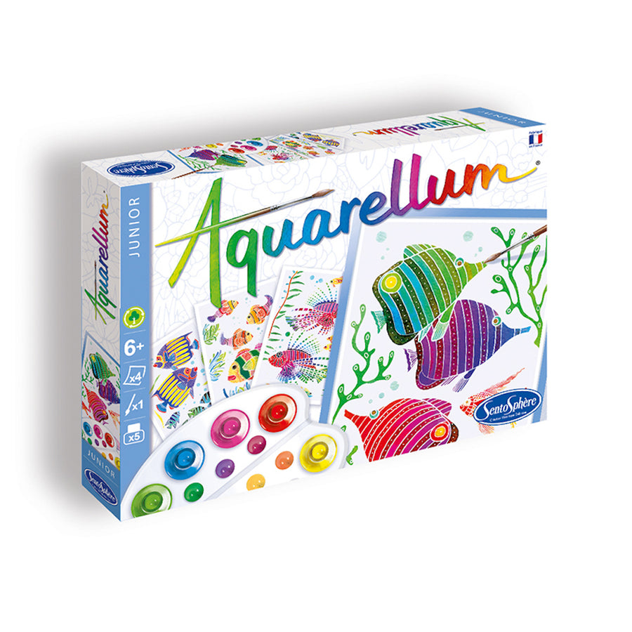 Aquarellum Junior Aquarium - Paint by Numbers for Kids