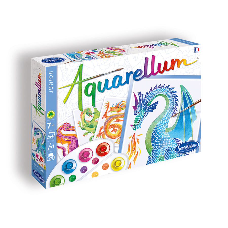 Aquarellum Junior Dragons - Painting Kits for Kids