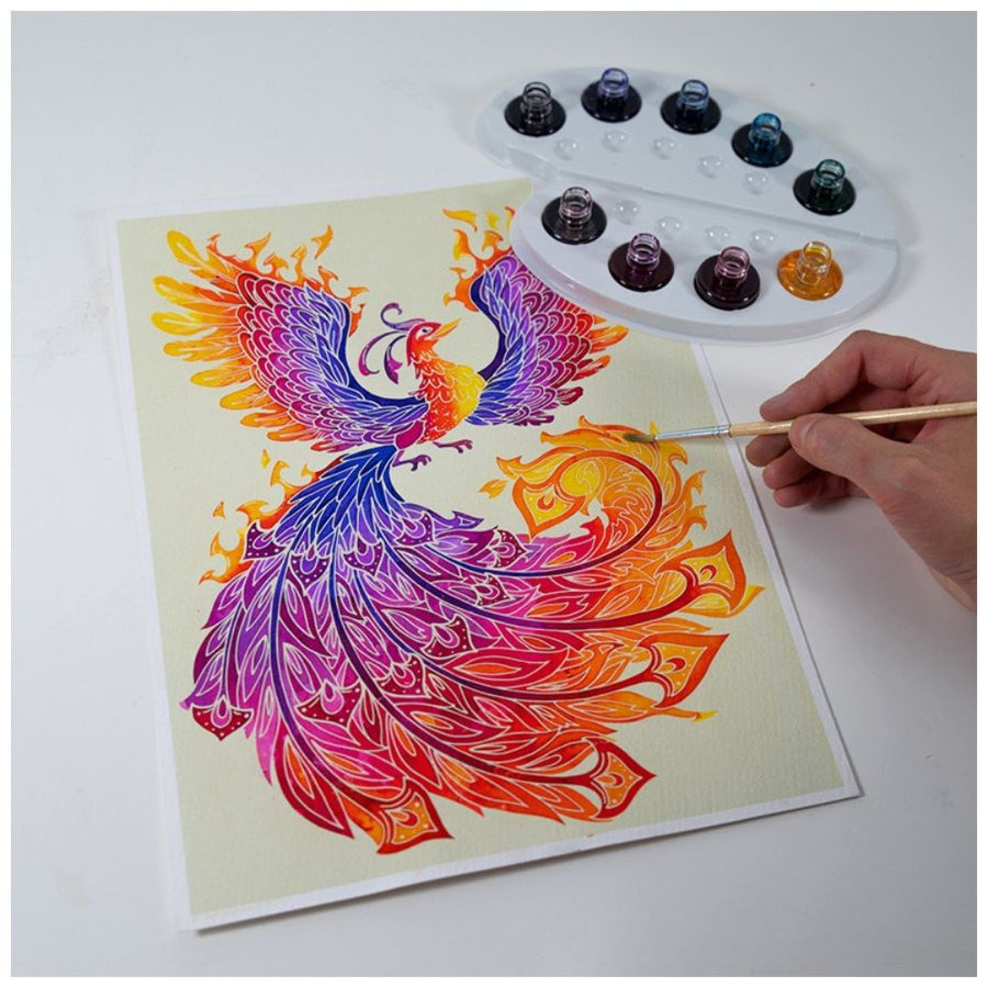 Aquarellum Mythical Creatures - Paint By Numbers For Kids