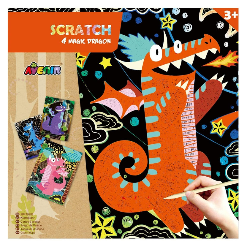 Plantilla Dinosaurios Scratch Avenir Multicolor · Avenir · El Corte Inglés