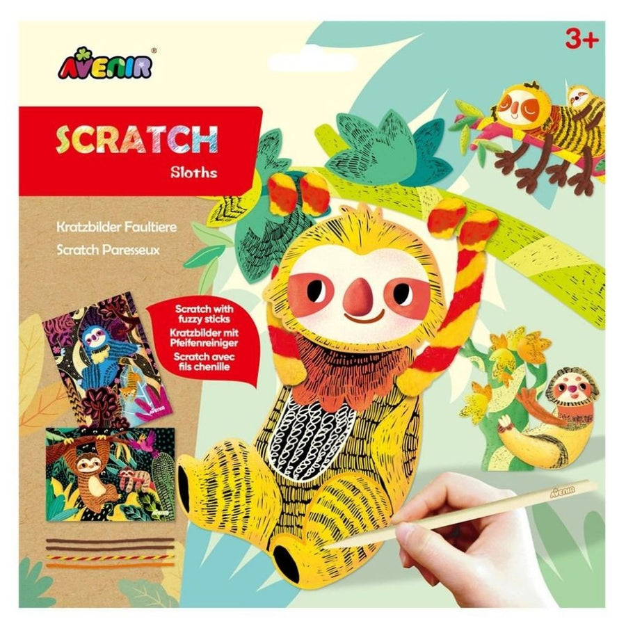 Avenir Scratch Art Magic - Sloths