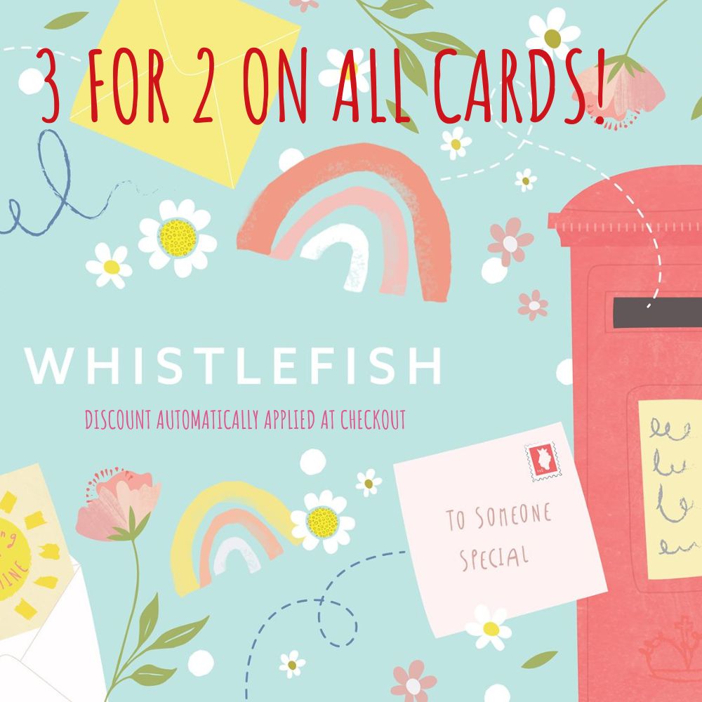 Whistlefish 8th Birthday Card - Space Animals