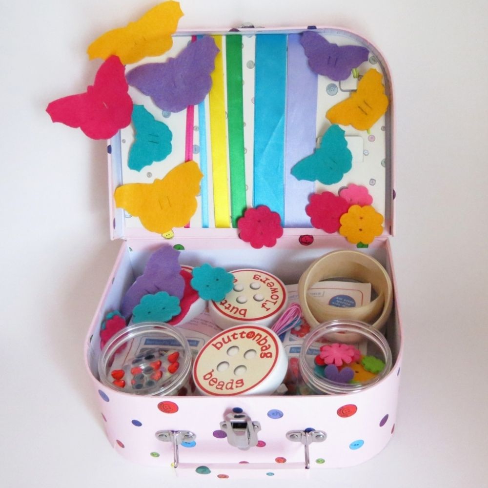 Buttonbag Jewellery Designer Suitcase