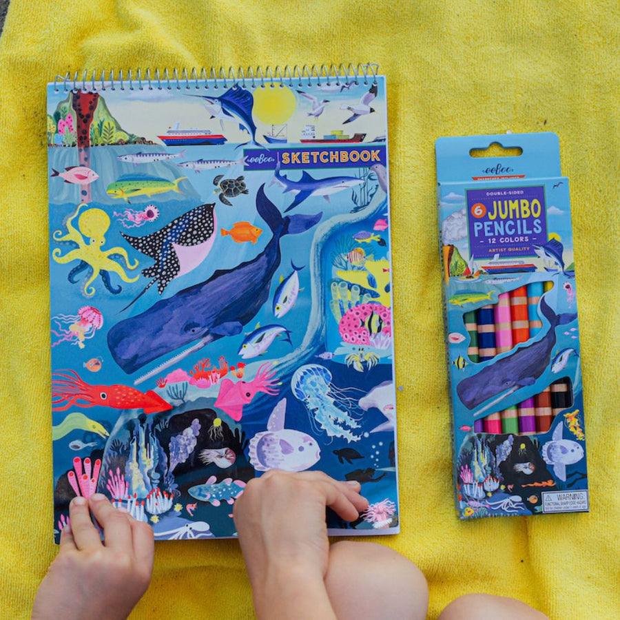 Eeboo Under the Sea Sketchbook Bundle - Save 20%