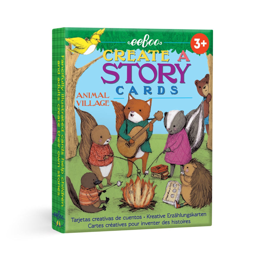 Eeboo Create A Story Cards - Animal Village