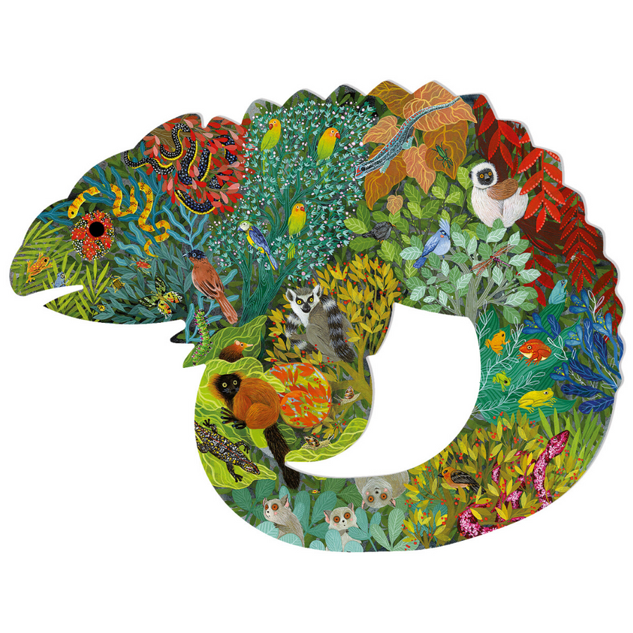 Chameleon - Djeco Puzzle Art