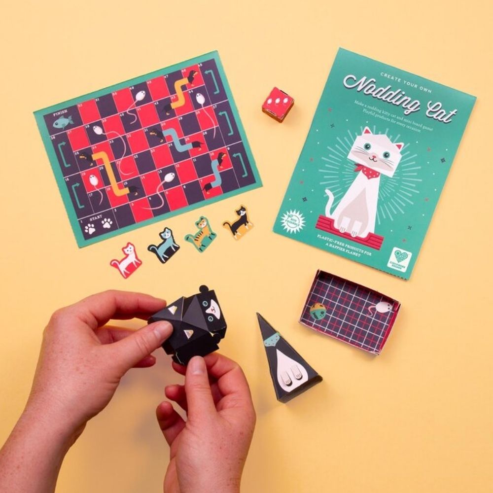 Clockwork soldier create your own nodding cat
