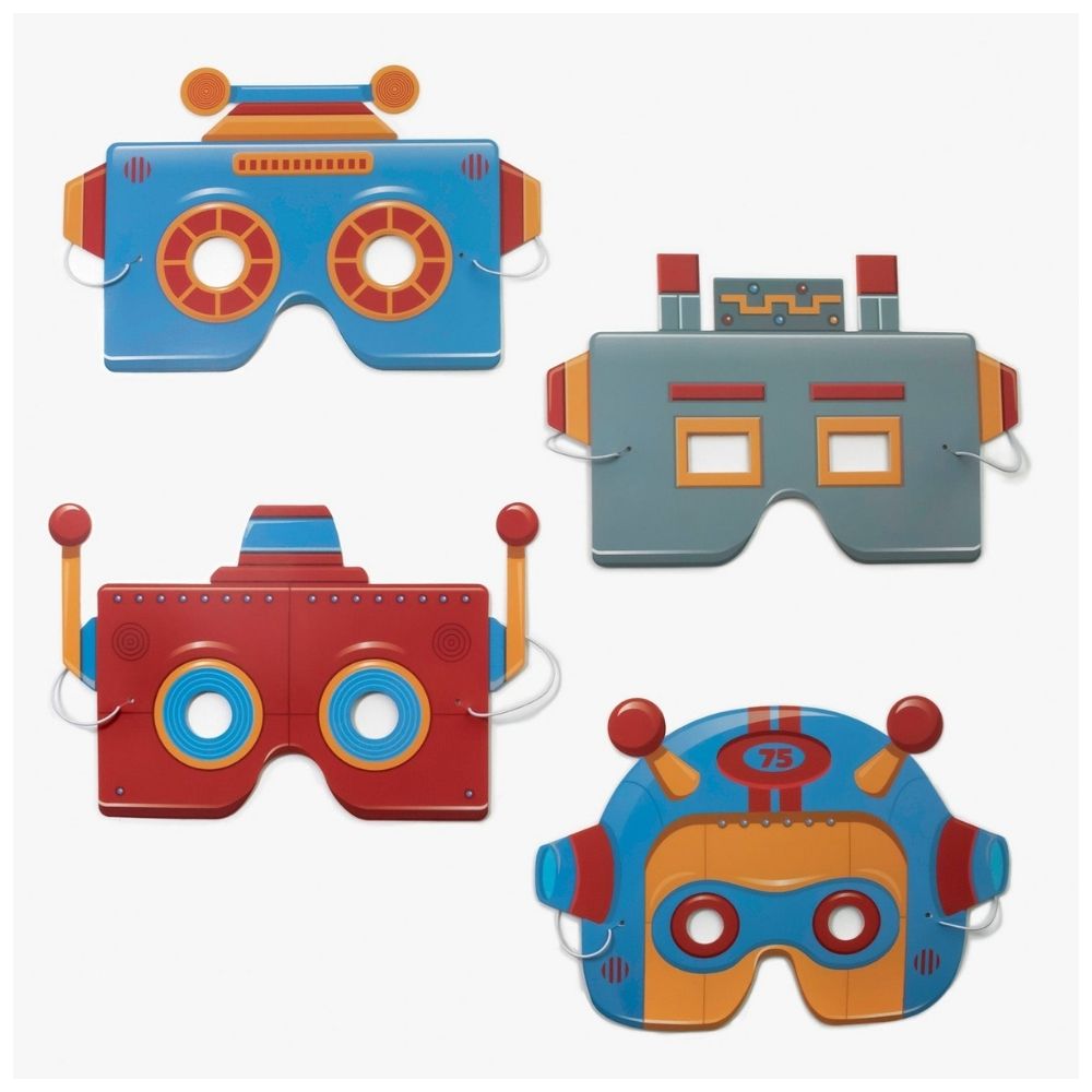make your own robot mask