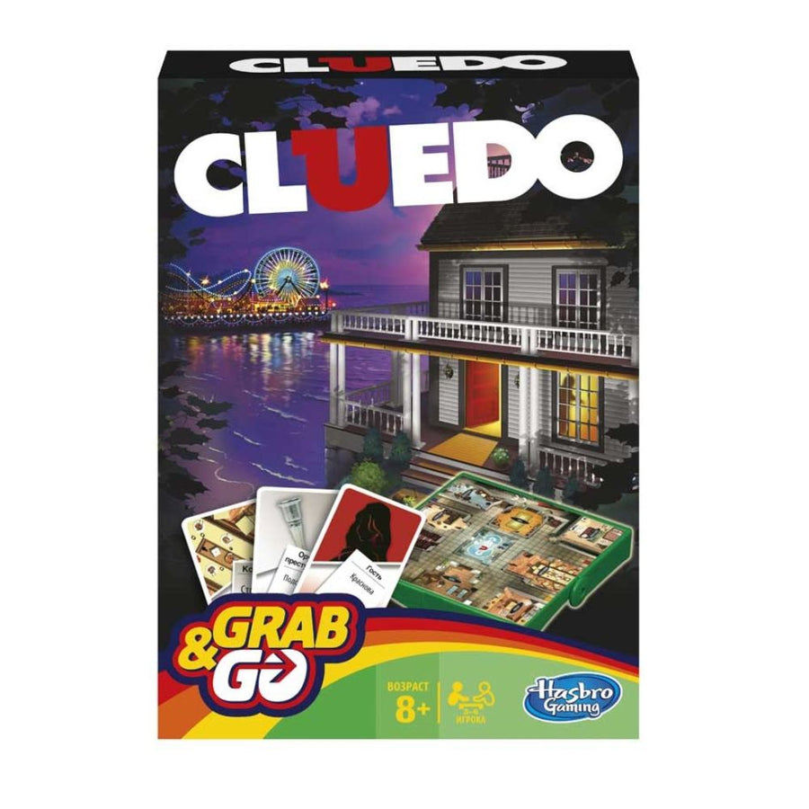 Cluedo Grab & Go - Perfect Travel Card Game