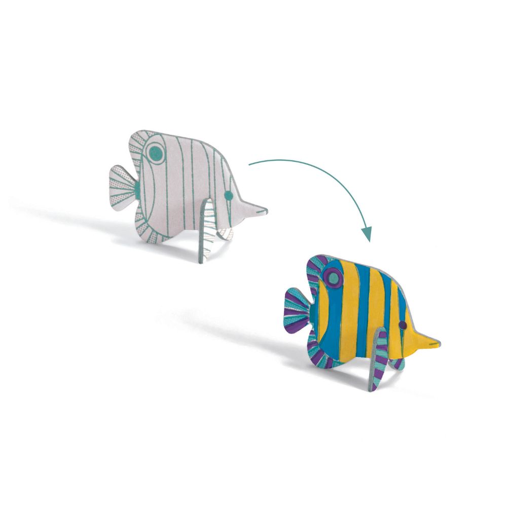 colour assemble play sea life