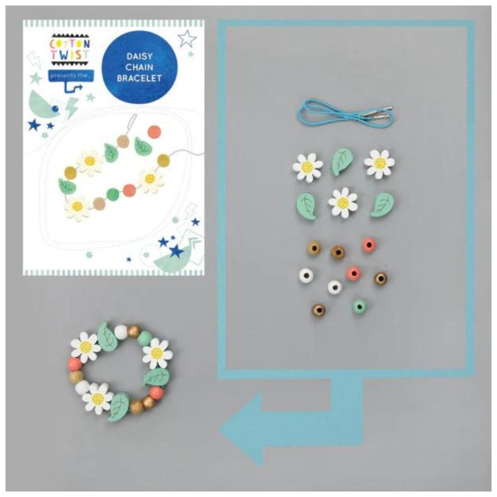 make your own daisy chain bracelet