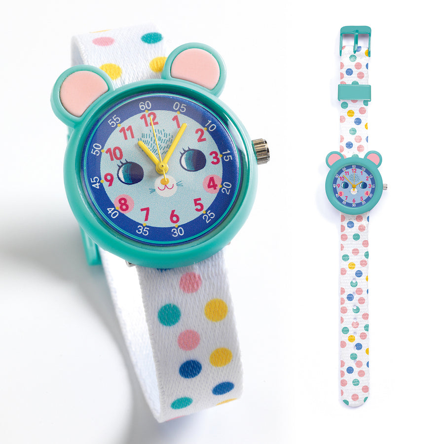 Djeco Mouse Watch - Girls Watches
