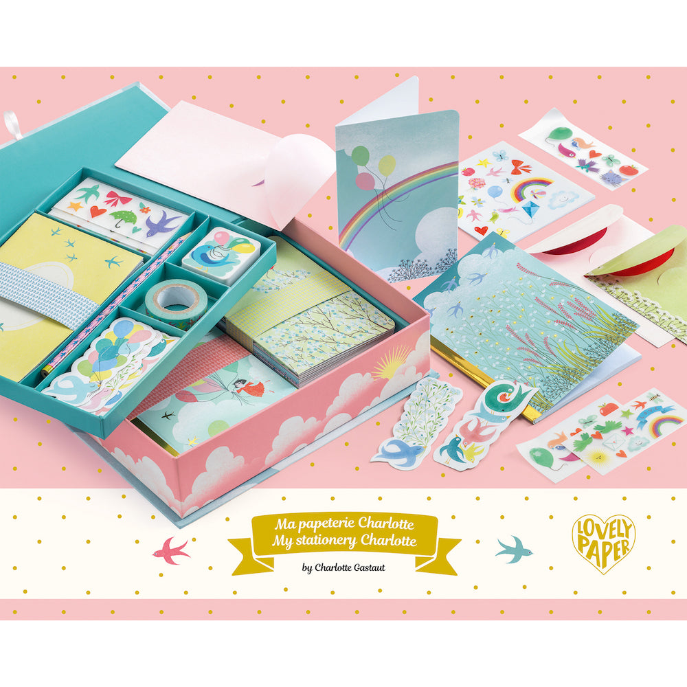 My Stationery Charlotte - Lovely Paper by Djeco