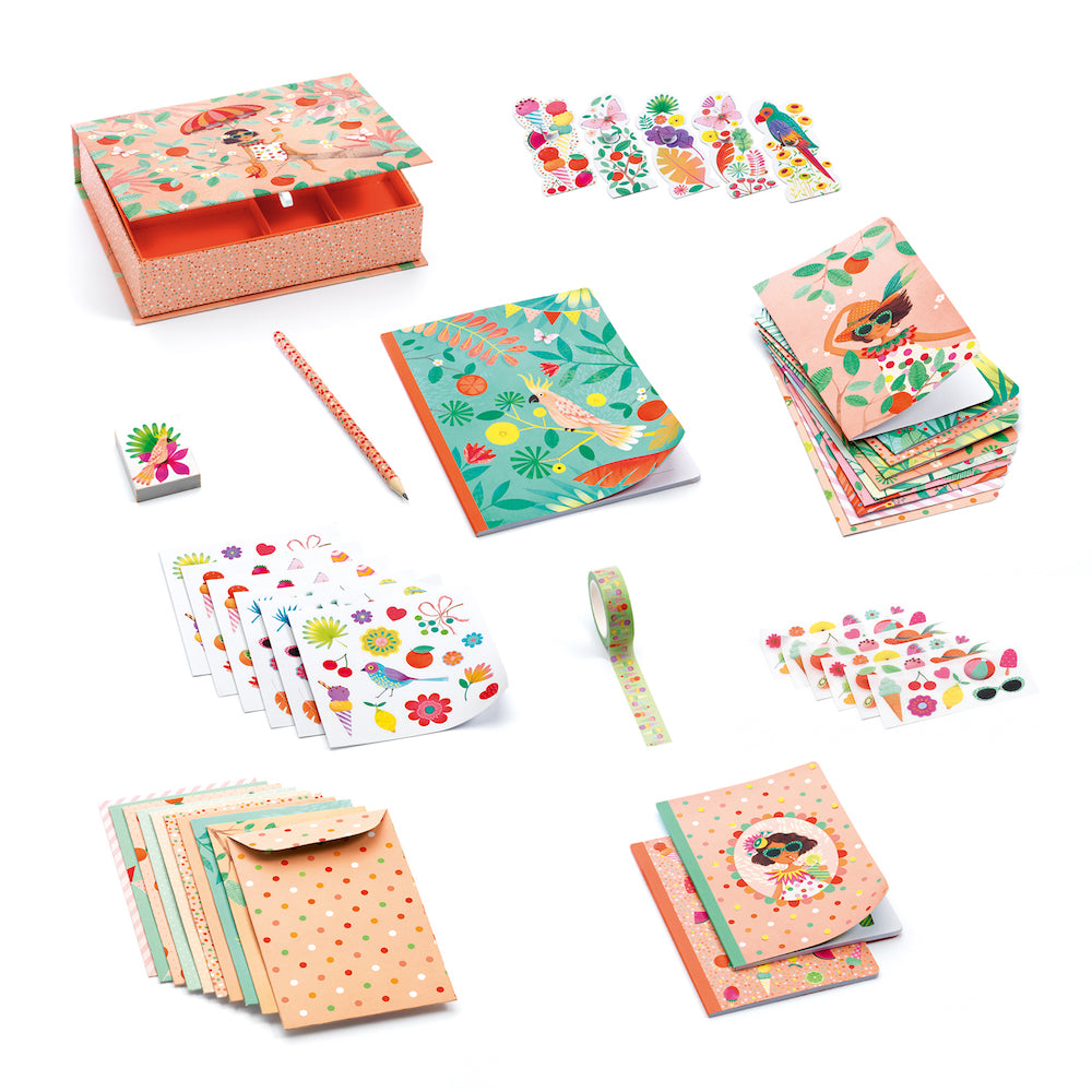 My Stationery Marie Box Set - Lovely Paper by Djeco