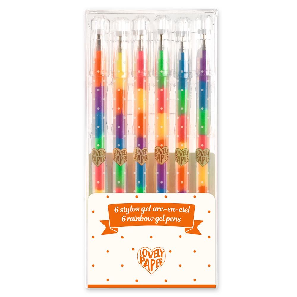 djeco rainbow gel pens