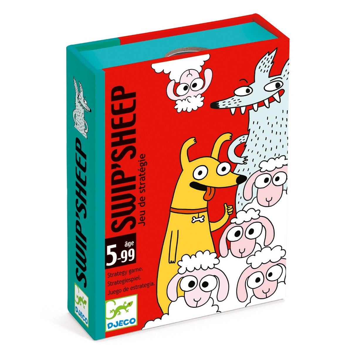 Djeco Card Games For Kids - Swip'sheep Strategy Game - Crafts4Kids