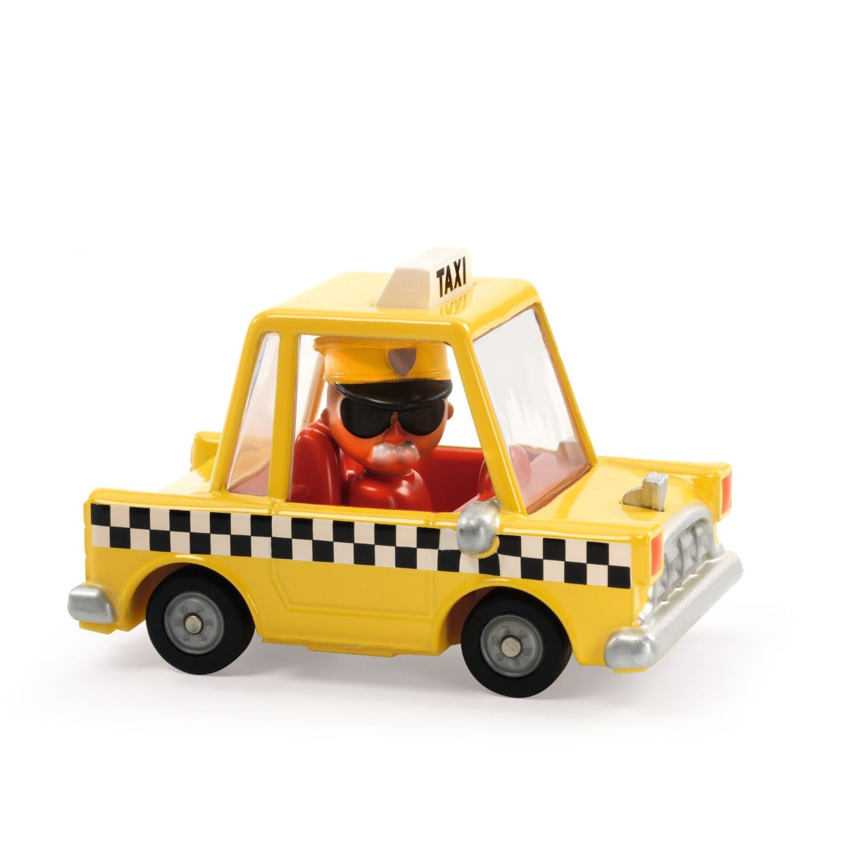 Djeco Crazy Motors Taxi Joe | Djeco Toy Car | Toy Racing Cars