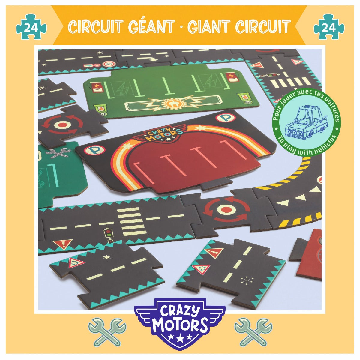 Djeco crazy motors giant circuit
