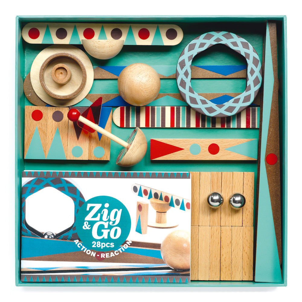Djeco Zig & Go - 28 pieces