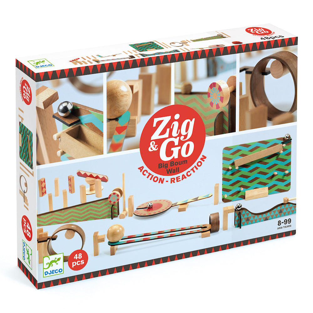 Djeco Zig & Go - Big Boum Wall 48 pieces