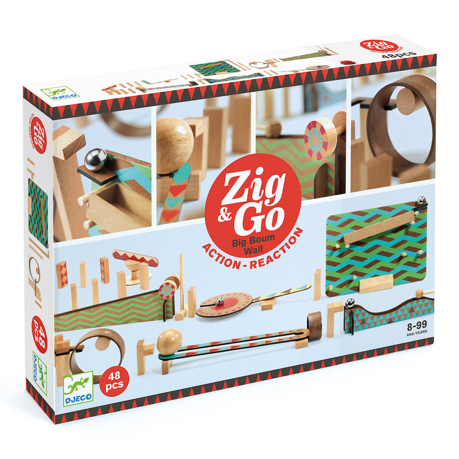 Djeco Zig & Go - Big Boum Wall 48 pieces