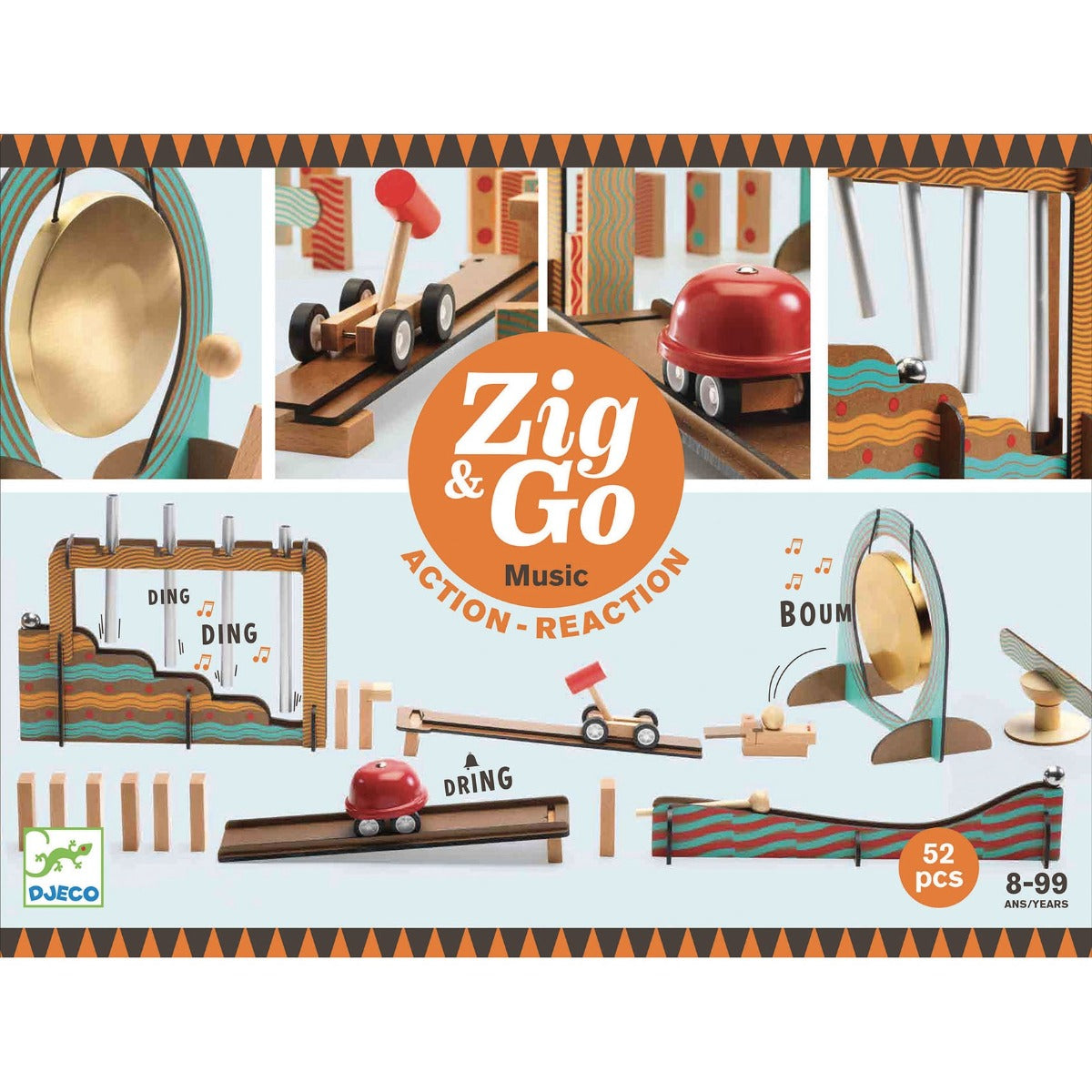 Djeco Zig & Go - Music 52 pieces