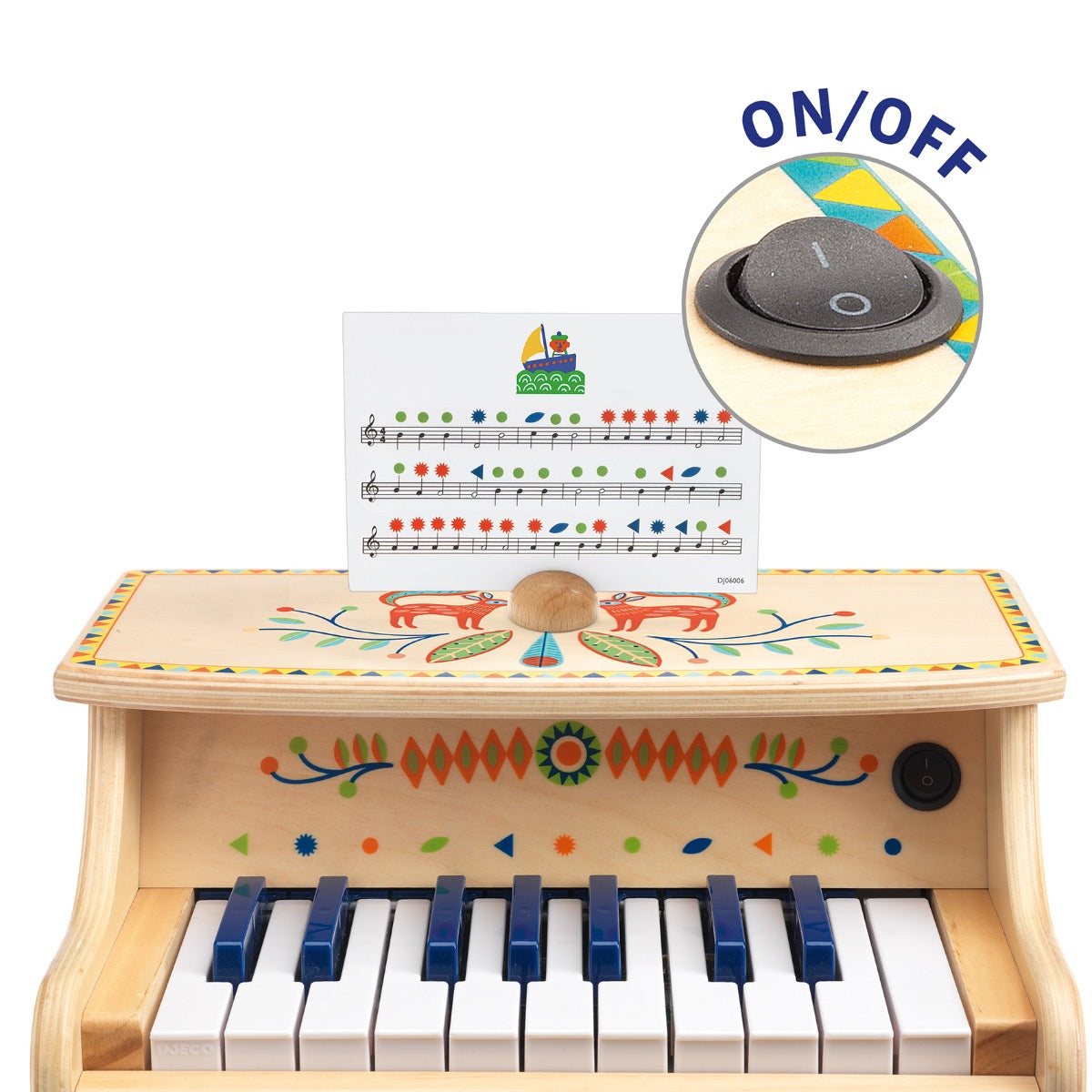 Toy Piano - Animambo Electronic Piano by Djeco