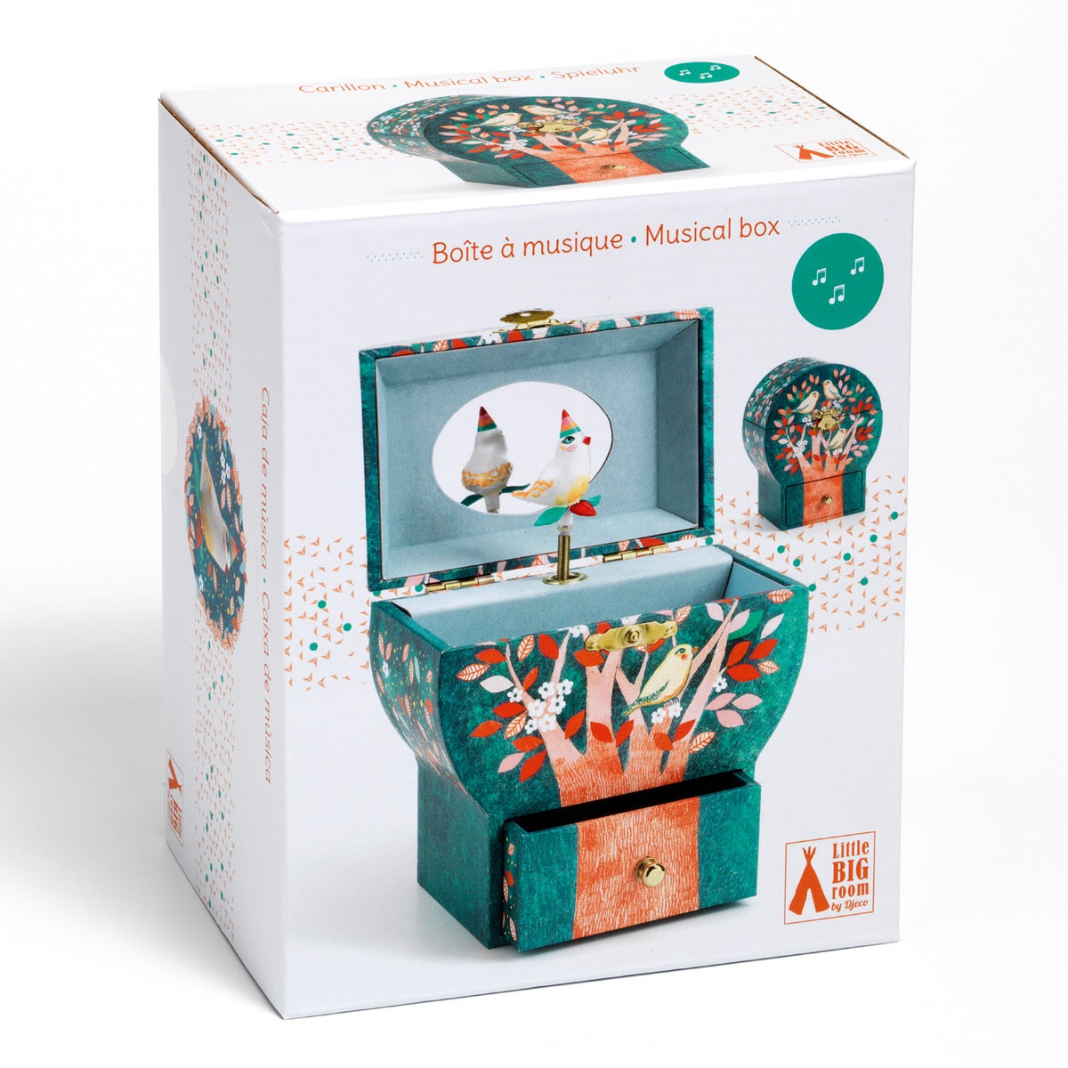 Djeco musical jewellery box