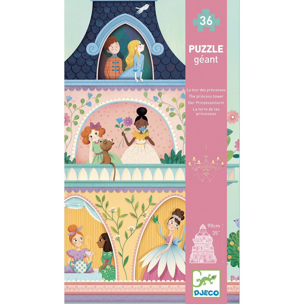Djeco Giant Puzzle - Princess Tower