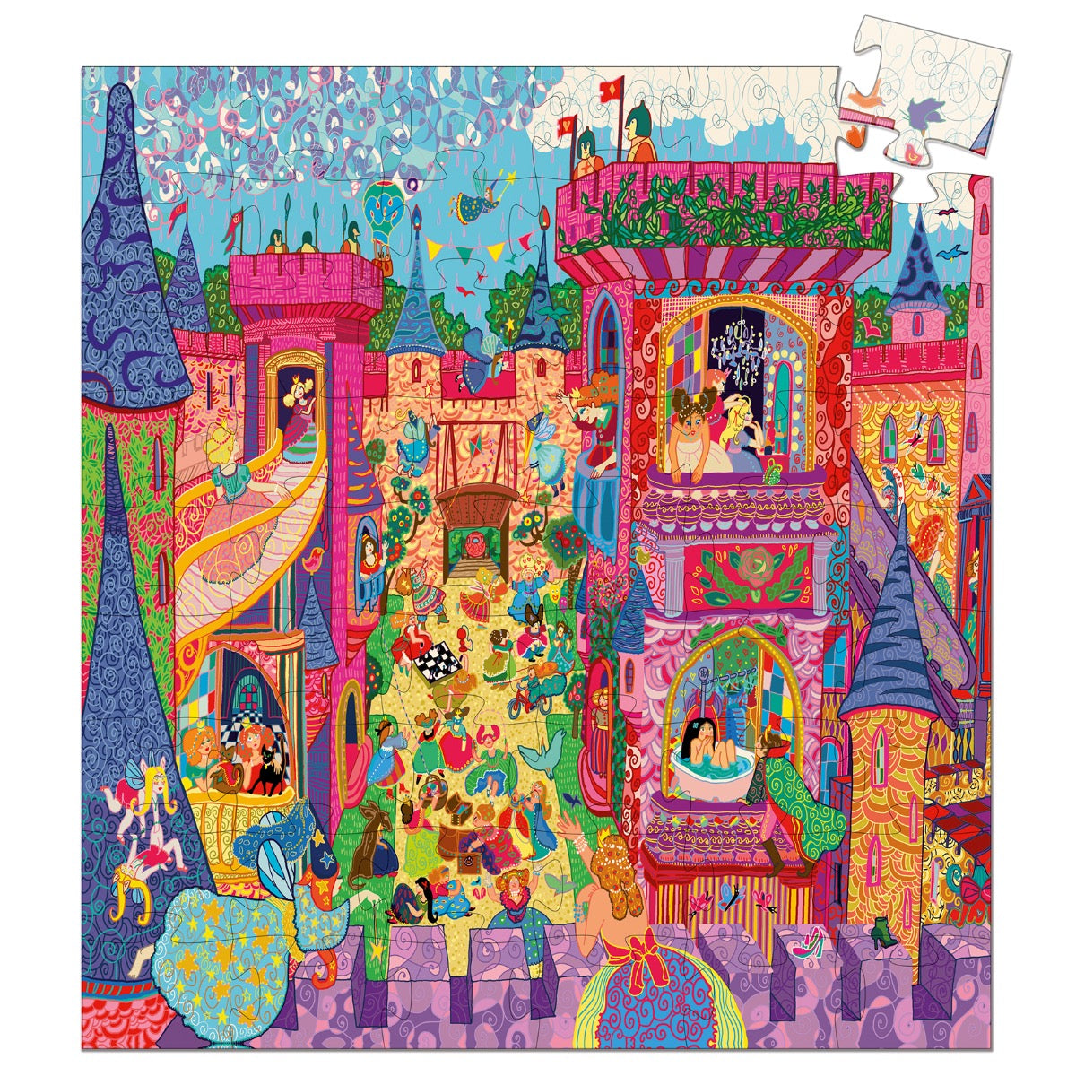 Djeco Puzzle Fairy Castle
