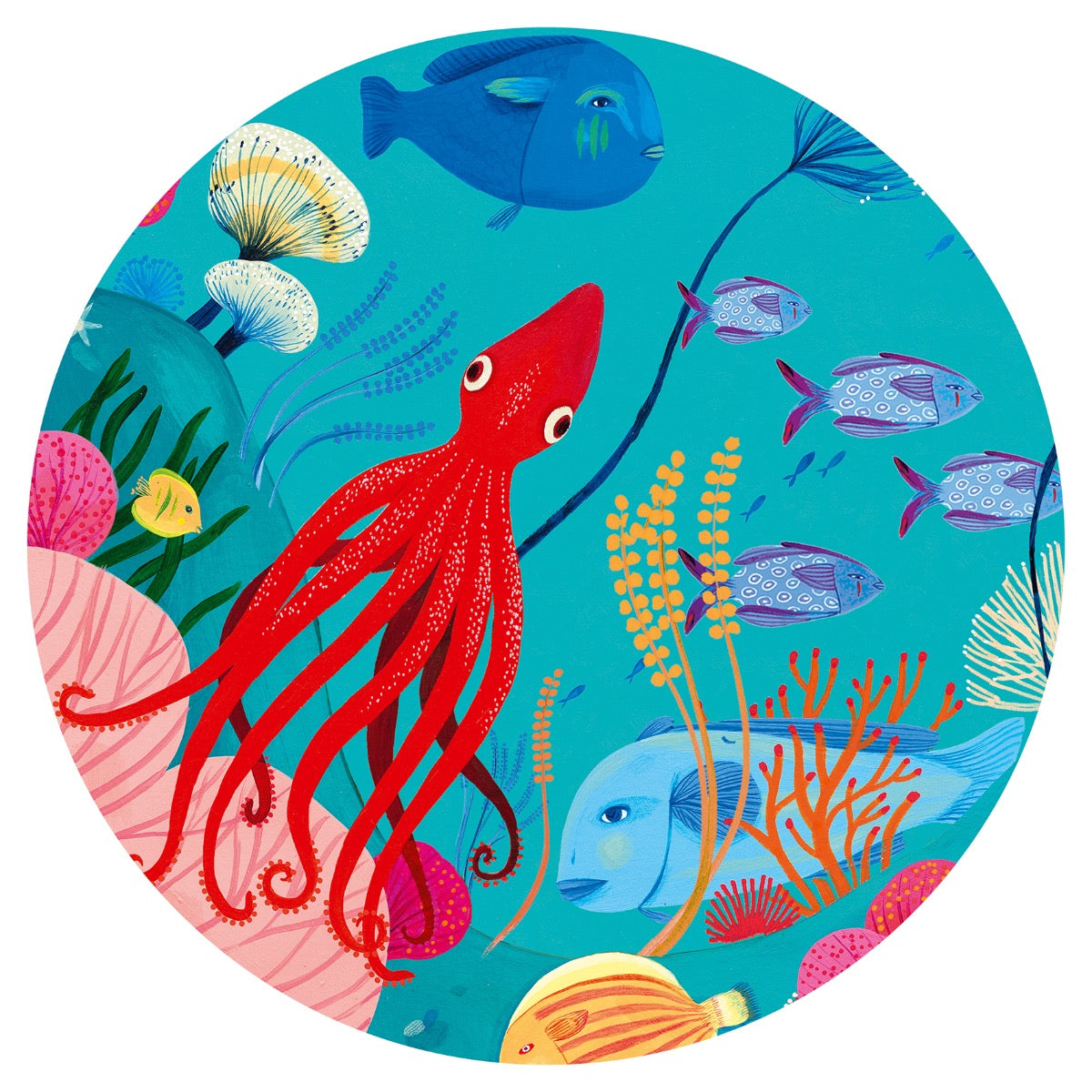 Aquatic - Djeco Observation Childrens Jigsaw Puzzle