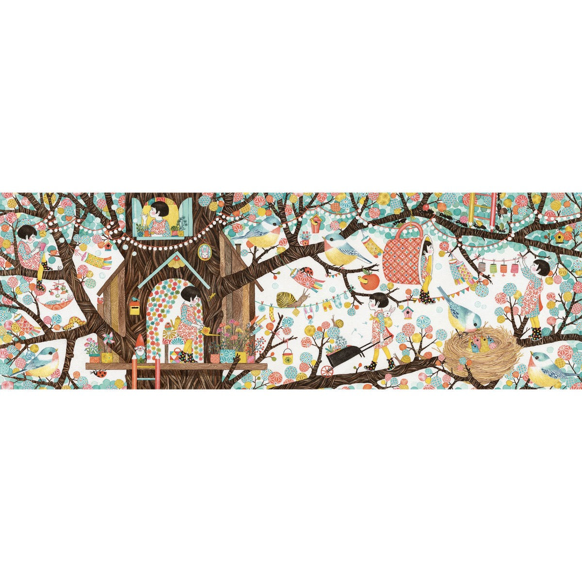 Djeco Gallery Jigsaw Puzzle Tree House, 200 Pieces
