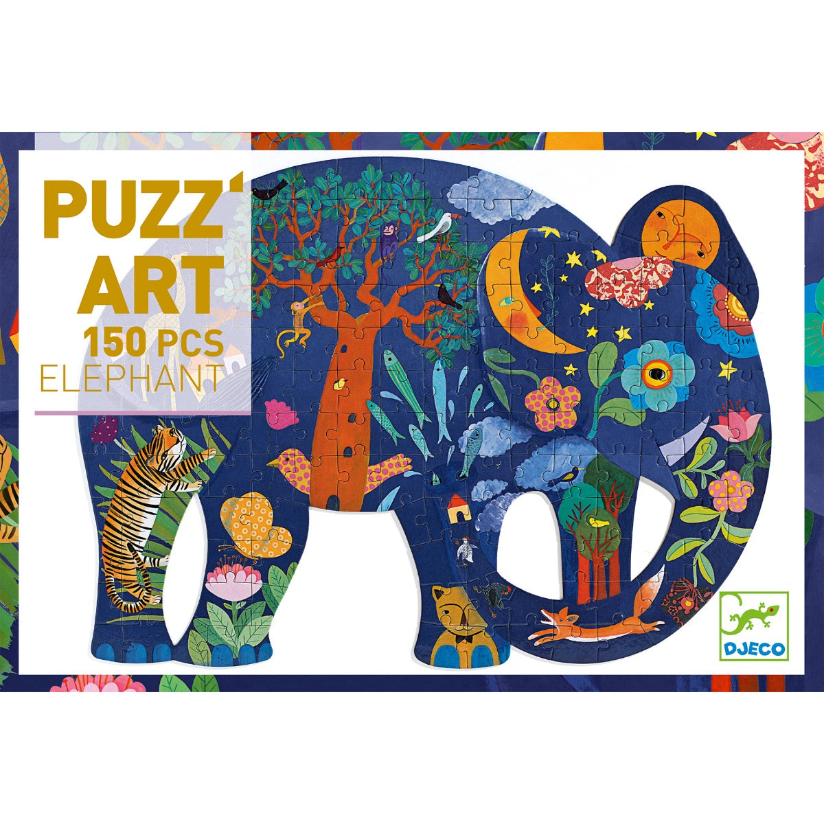 Djeco Puzzle Art - Elephant