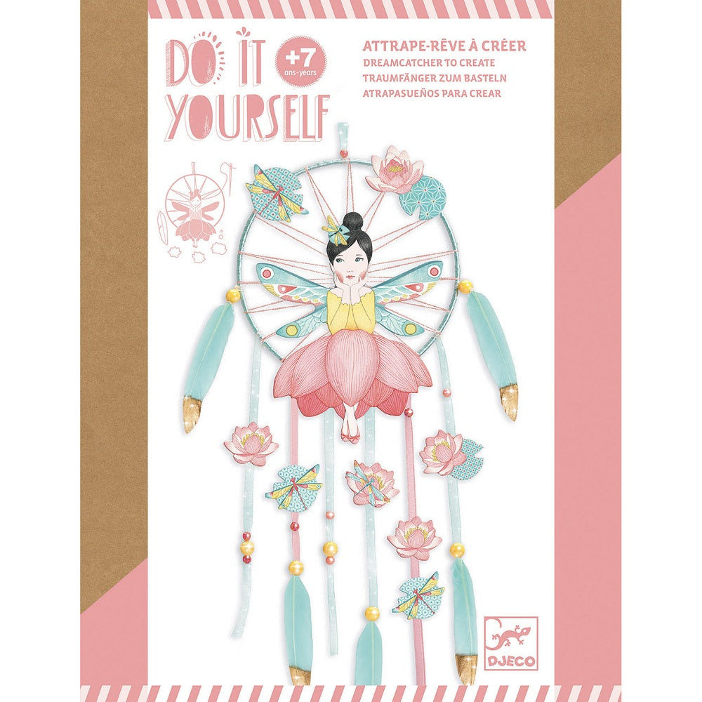 Djeco do it yourself lotus fairy dreamcatcher