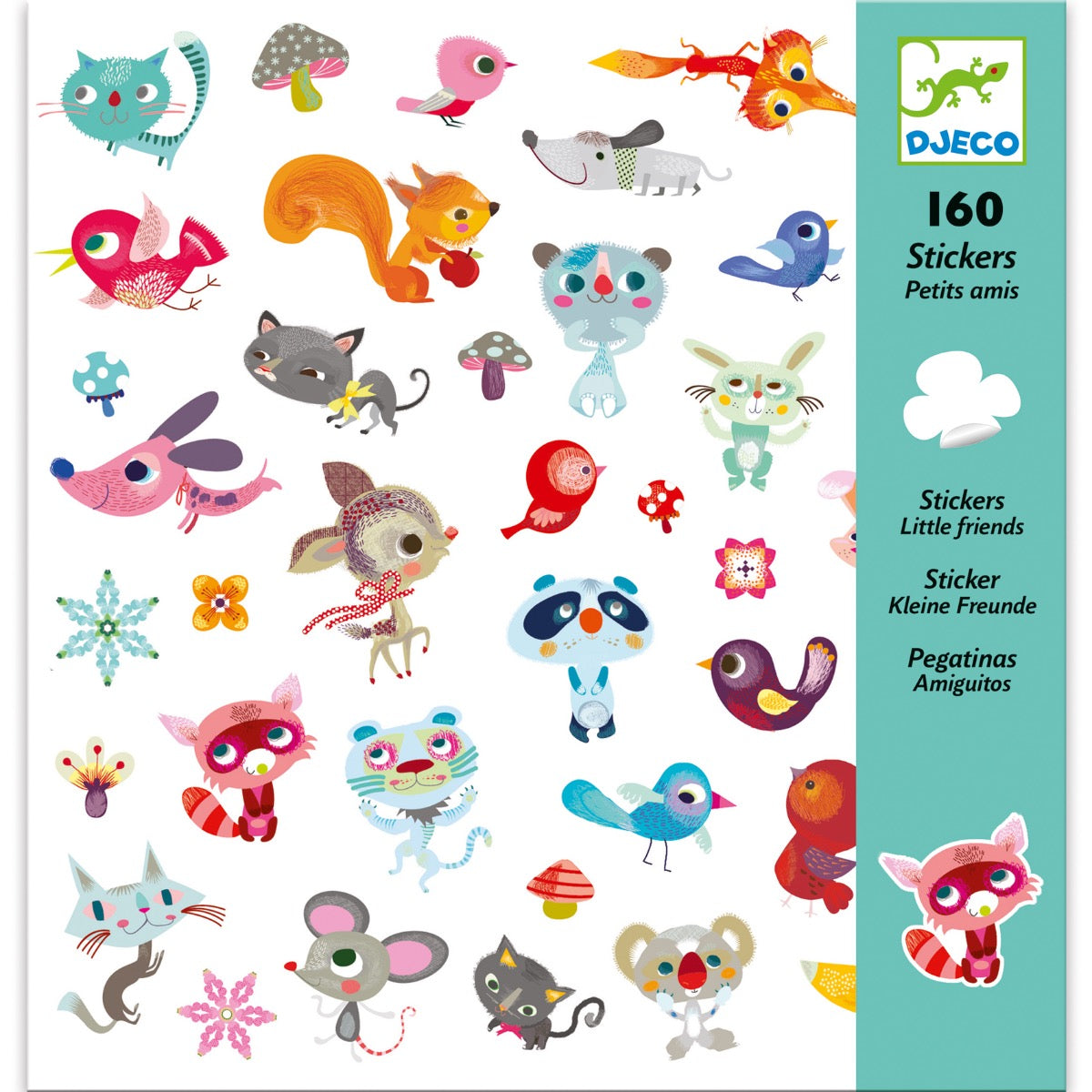 Djeco Stickers Small Friends