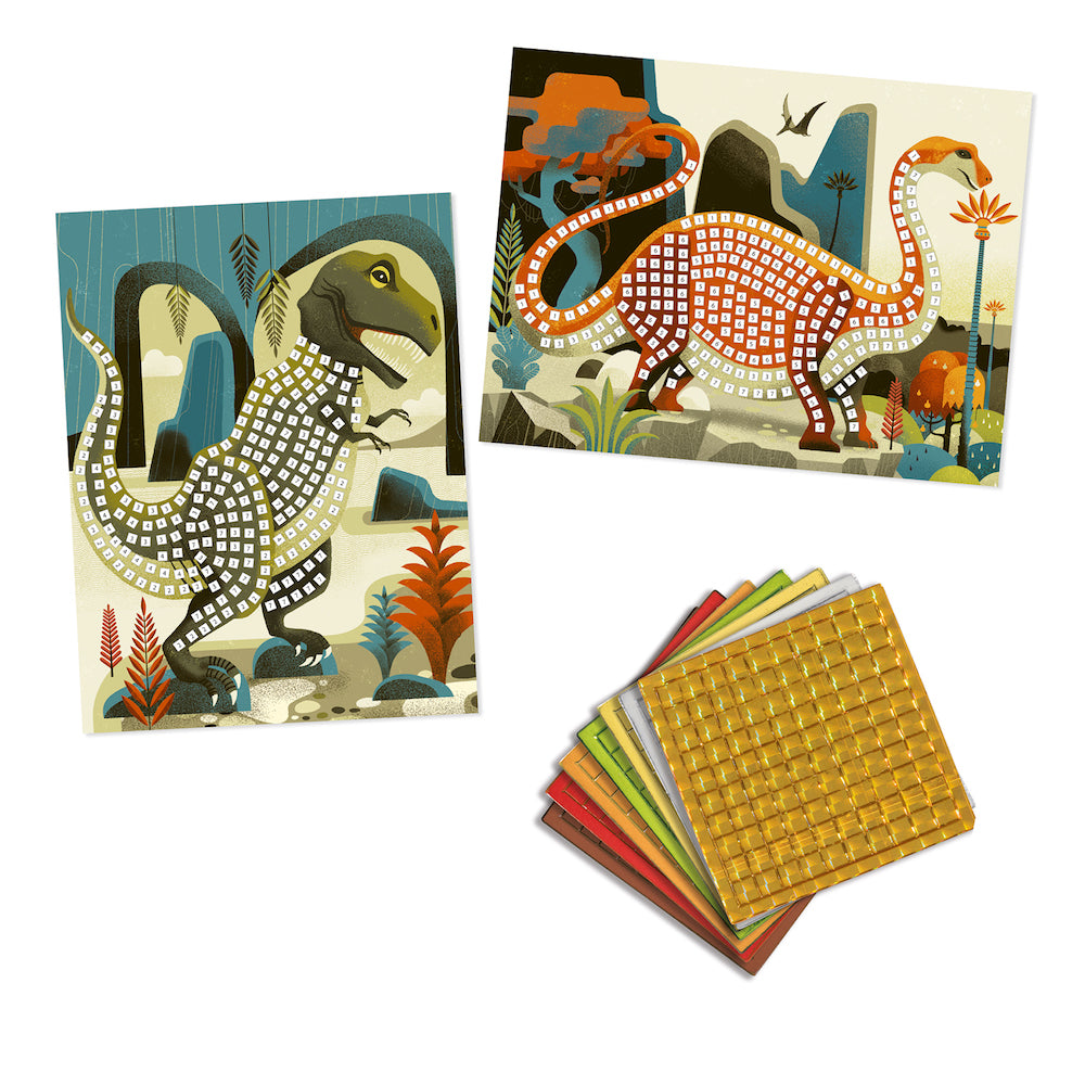 Djeco Mosaics Dinosaurs