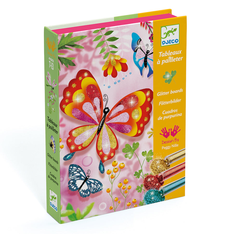 Djeco Glitter Boards - Butterflies
