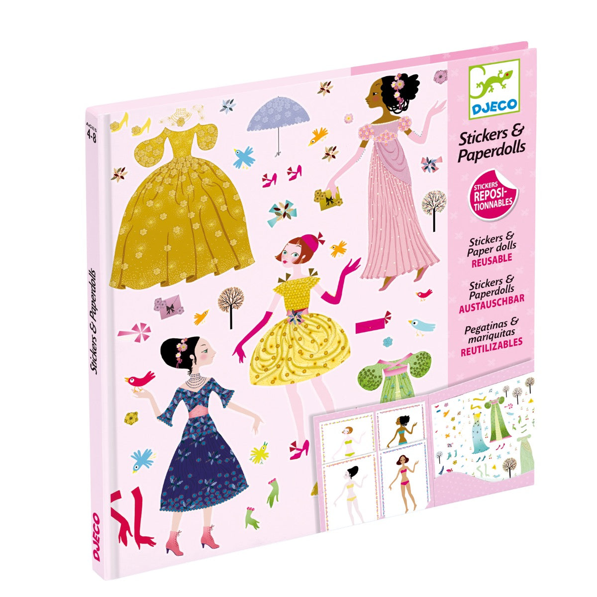 Djeco Sticker Toy Dresses