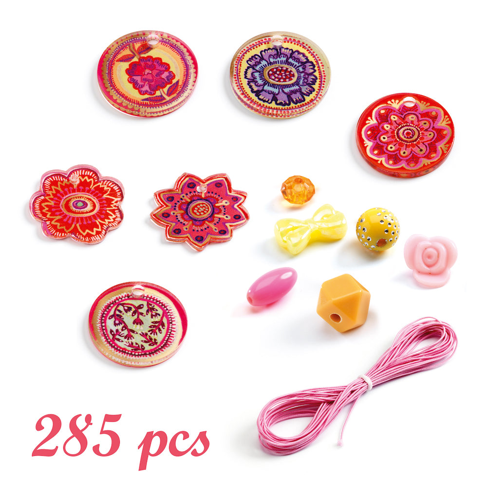 Djeco Threading Beads - Flowers