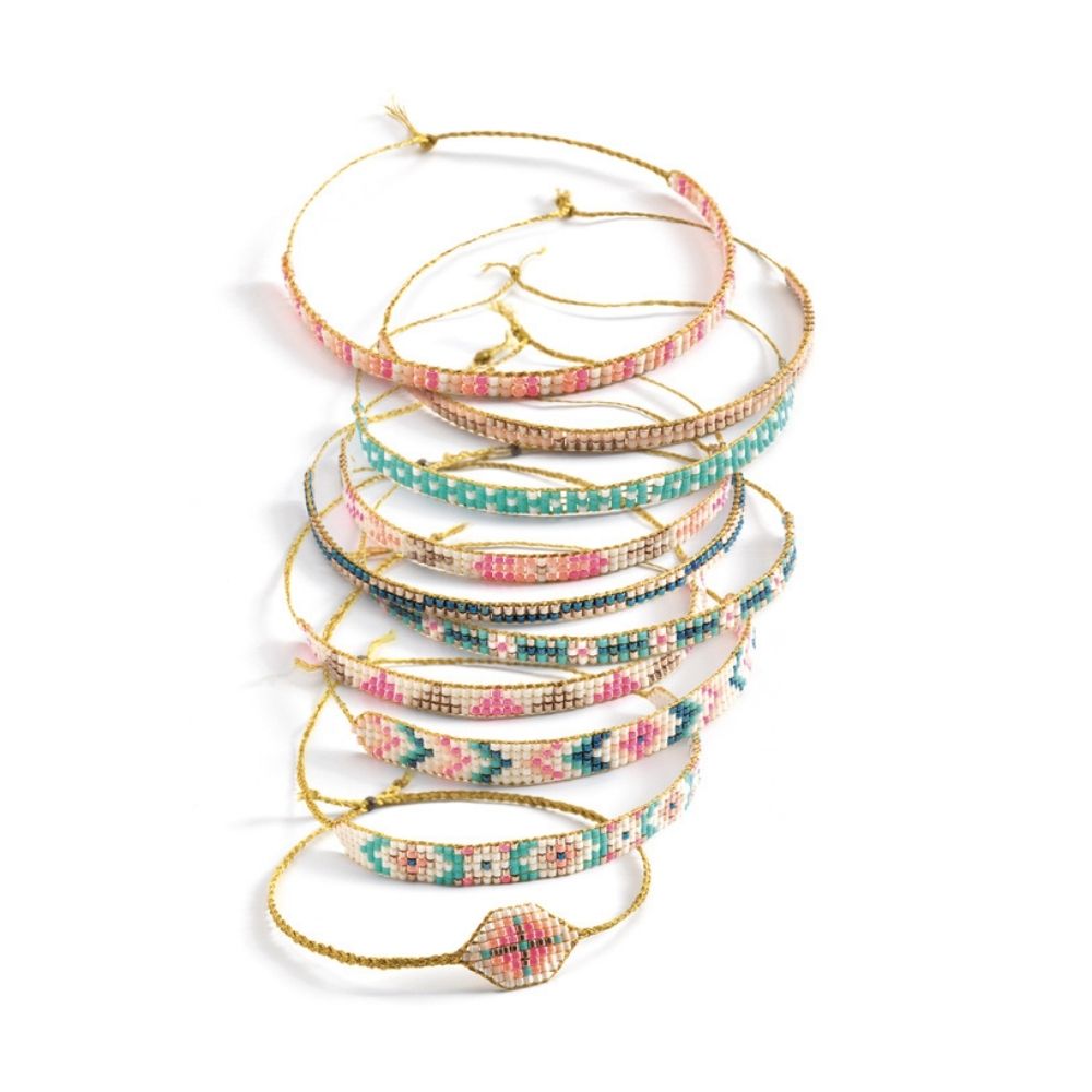 Djeco Bracelets and Loom - Tiny Beads