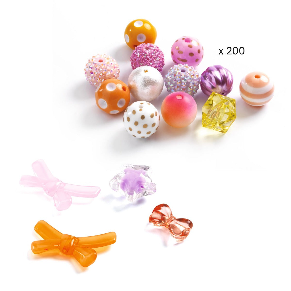 Djeco Bubble Beads Gold